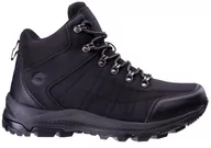 Buty trekkingowe męskie - Męskie buty turystyczne HI-TEC Mengelo MID, czarny, r. 41 - miniaturka - grafika 1