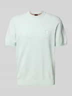 Koszulki męskie - T-shirt z naszywką z logo model ‘Kanache’ - miniaturka - grafika 1