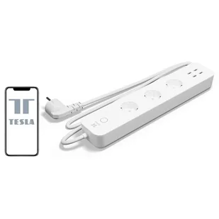 Tesla SMART Power Strip 3+4 USB - Przedłużacze i rozgałęźniki - miniaturka - grafika 1