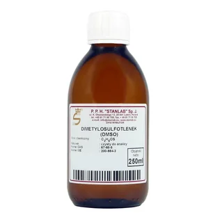 DMSO - Dimetylosulfotlenek 250ml STANLAB - Przyprawy i zioła sypkie - miniaturka - grafika 1