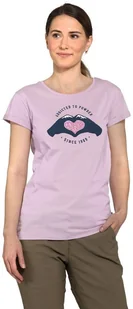 t-shirt damski HORSEFEATHERS MIKEY TOP Lilac - Koszulki i topy damskie - miniaturka - grafika 1