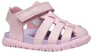 Geox B Sandały Fusbetto Gi, dziewczęta, Różowy, 20 EU - Buty dla dziewczynek - miniaturka - grafika 1