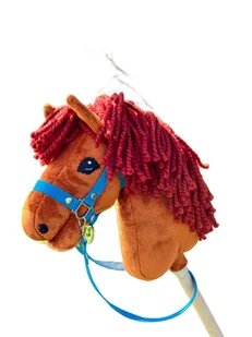 Hobby Horse A4 z odkręcanym patykiem. Carrot. - Maskotki i pluszaki - miniaturka - grafika 1