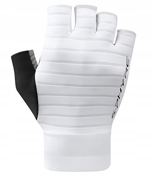 Rękawiczki rowerowe SHIMANO S-Phyre Flash Biały (rozmiar L)