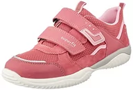 Buty dla dziewczynek - Superfit Sneakersy 1-606382-5500 D Różowy - miniaturka - grafika 1