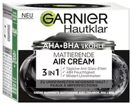 Kremy do twarzy - Garnier SkinActive AHA+BHA z węglem 3 w 1 krem do twarzy matujący do skóry skłonnej do zanieczyszczeń, 50 ml - miniaturka - grafika 1