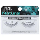 Sztuczne rzęsy i akcesoria - Ardell Natural Lashes 110 Black Profesjonalne rzęsy na pasku. - miniaturka - grafika 1