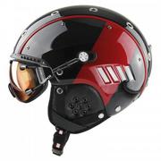 Kaski narciarskie - Kask narciarski CASCO SP-4.1 black-red M - miniaturka - grafika 1