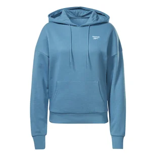 Damska Bluza REEBOK RI SL FRENCH TERRY HOODIE H54779 – Niebieski - Bluzy damskie - miniaturka - grafika 1