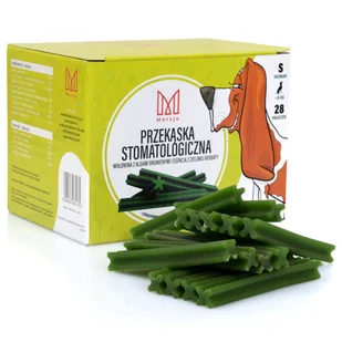 Przekąska stomatologiczna dla psów Dental Sticks S (do 10kg) 28 szt. - Przysmaki dla psów - miniaturka - grafika 1