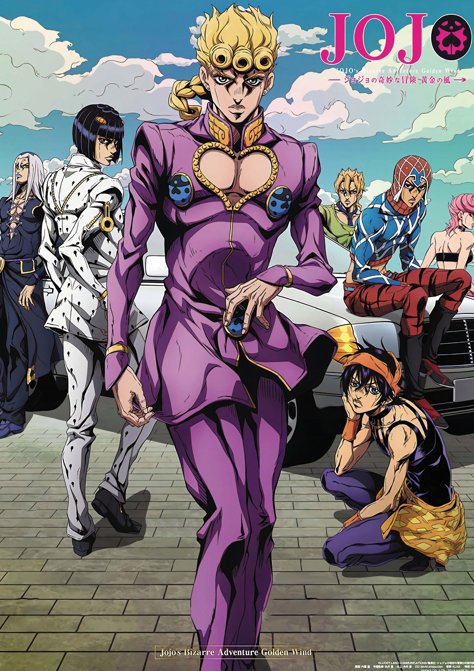 Plakat A3 anime JoJo's Bizarre Adventure