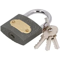 Kłódki - FASTER TOOLS Kłódka żeliwna 40 mm - miniaturka - grafika 1