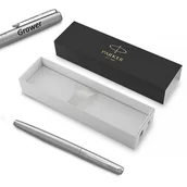Zestawy piśmiennicze - Pióro Wieczne Parker Jotter Stainless Steel CT (M) z grawerem - miniaturka - grafika 1