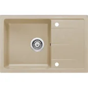 Zlewozmywaki - Deante ZRD7113 piaskowy - miniaturka - grafika 1