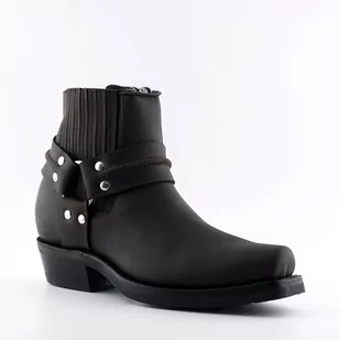 kowbojki GRINDERS - RENEGADE LO (490 BLACK)-46 - Botki męskie - miniaturka - grafika 1