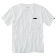 Koszulki sportowe męskie - Koszulka męska Vans MN Left Chest Logo Tee Rozmiar: M / Kolor: biały - miniaturka - grafika 1