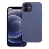 Etui i futerały do telefonów - OEM Futerał matt do iphone 12 / 12 pro niebieski - miniaturka - grafika 1