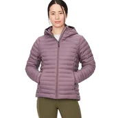 Kurtki damskie - Marmot Damska kurtka Wm's Echo Featherless z kapturem, ciepła, puffa, ocieplana kurtka zimowa z kapturem, wodoodporna, pikowana parka, lekka, pakowalna kurtka outdoorowa, wiatroszczelna (1 szt.) - miniaturka - grafika 1