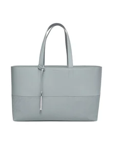 Calvin Klein Torebka Ck Mixmedia Shopper_Mono K60K613166 Szary - Torebki damskie - miniaturka - grafika 1