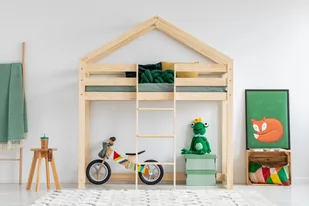 Łóżko dziecięce MILA DMPA 70x140 sosna - Łóżka dla dzieci i młodzieży - miniaturka - grafika 1
