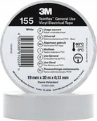 Taśmy izolacyjne i naprawcze - 3m PVC Temflex 1300 DE272962825 19mmx20m biała - miniaturka - grafika 1