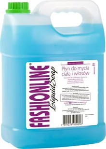 Fashionline Fashionline - Mydło w płynie do włosów i ciała, cedrowe - 5 l - Mydła - miniaturka - grafika 1