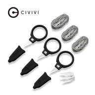 Noże - Noże na szyję 3szt Civivi Quick Snip Black ABS/Rubber, 6Cr13 (C22022A-2) - miniaturka - grafika 1