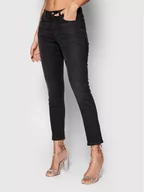 Spodnie damskie - Sisley Jeansy 4RR3575V7 Czarny Slim Fit - miniaturka - grafika 1