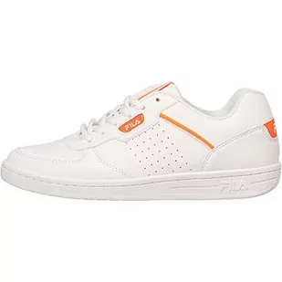 Fila Dziecięce buty typu C. Court Tenisówki unisex, Biały ognisty koral, 34 EU - Trampki damskie - miniaturka - grafika 1