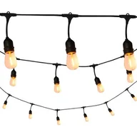 Lampy ogrodowe - Polux Girlanda ogrodowa 5,6 metra 10 żarówek przezroczysta SANICO 308191 - miniaturka - grafika 1