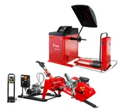 Maszyny wulkanizacyjne - Zestaw do obsługi kół ciężarowych Wyważarka WT-200 + Montażownica MTM-26 - miniaturka - grafika 1