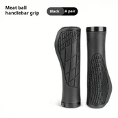 Inne - TEMU Silikonowa osłona amortyzująca wstrząsy na kierownicę do MTB/BMX/hulajnogi, antypoślizgowy rękaw chwytu, wodoodporna uszczelniona ochrona przed - miniaturka - grafika 1