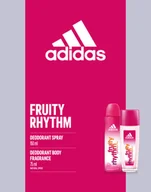 Zestawy kosmetyków damskich - Adidas, Fruity Rhythm, Zestaw kosmetyków do pielęgnacji, 2 szt. - miniaturka - grafika 1