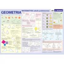 DEMART Plansza edukacyjna Geometria - Pomoce naukowe - miniaturka - grafika 1