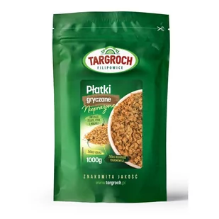 Targroch TAR-GROCH-FIL sp. j. Płatki gryczane 1000g - Płatki śniadaniowe i musli - miniaturka - grafika 1