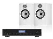 Zestawy stereo - Rotel A14 MKII (czarny) + 606 S3 (biały) - miniaturka - grafika 1