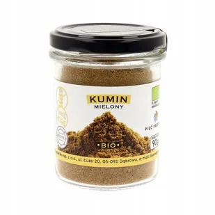 Kumin mielony BIO 90g Pięć Przemian - Przyprawy i zioła sypkie - miniaturka - grafika 1