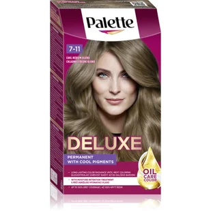Schwarzkopf Palette Deluxe trwała farba do włosów odcień 7-11 Cool Medium Blond 1 szt. - Farby do włosów i szampony koloryzujące - miniaturka - grafika 1