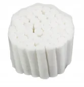 Akcesoria do paznokci - Separatory wałeczki bawełniane 50 sztuk - miniaturka - grafika 1