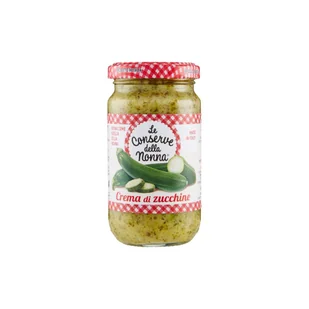 Włoski Krem z Cukinii [Produkt Bezglutenowy] "Crema di Zucchine" 190g Conserve della Nonna - Pasztet i przetwory mięsne - miniaturka - grafika 1