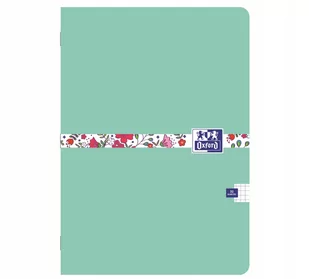 Oxford Zeszyt FLORAL A5 32k 90g kratka z marginesem mix 400150841 400150841 - Zeszyty szkolne - miniaturka - grafika 1