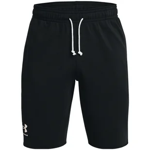 Męskie szorty Under Armour Rival Terry Short Rozmiar: M / Kolor: czarny - Spodenki męskie - miniaturka - grafika 1