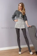 Rajstopy - RAJSTOPY MONA ESTA 02 150 (kolor grafit, rozmiar 3) - miniaturka - grafika 1