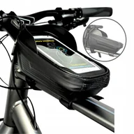 Sakwy rowerowe - TORBA ROWEROWA NA TELEFON RAMĘ ETUI UCHWYT SAKWA - miniaturka - grafika 1