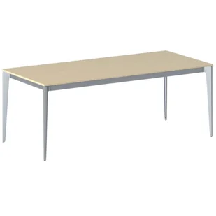 B2B Partner Stół ACTION 2000 x 900 x 750 mm, brzoza 499089 - Stoły i stoliki do biura - miniaturka - grafika 1