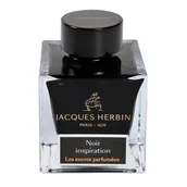 Naboje i atramenty - Atrament Zapachowy Jacques Herbin Prestige 50ml Noir Inspiration - miniaturka - grafika 1
