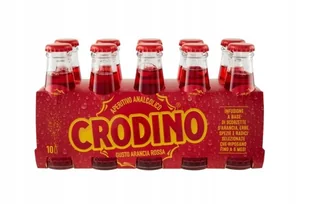 Crodino bezalkoholowy arancia rossa 10 butelek - Napoje gazowane - miniaturka - grafika 1