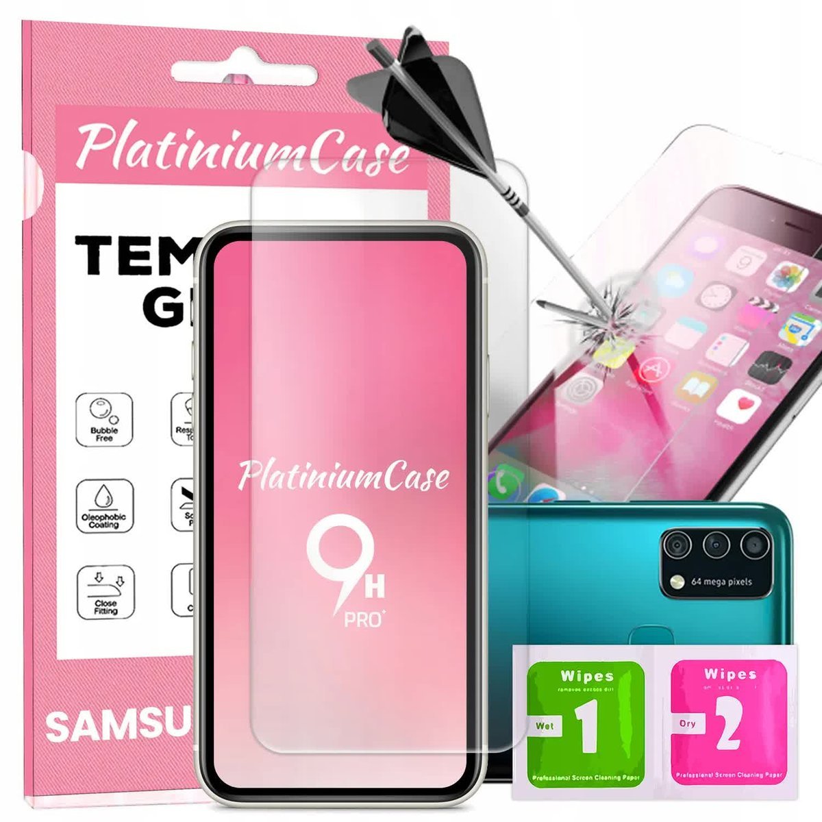 Szkło hartowane 9H szybka ochronna do SAMSUNG F41