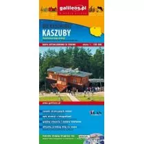 Kaszuby. Ilustrowana mapa atrakcji, wodoodporna 1:100 000 - Atlasy i mapy - miniaturka - grafika 1