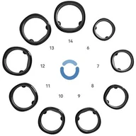 Monitory aktywności - Zestaw RINGCONN Gen 1 Sizing Kit - miniaturka - grafika 1